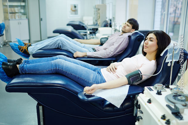 Blutspenden senkt Bluthochdruck