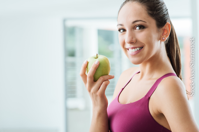 Gesunde Ernährung und Bewegung sind wichtig, um ein gesundes Körpergewicht zu erreichen.