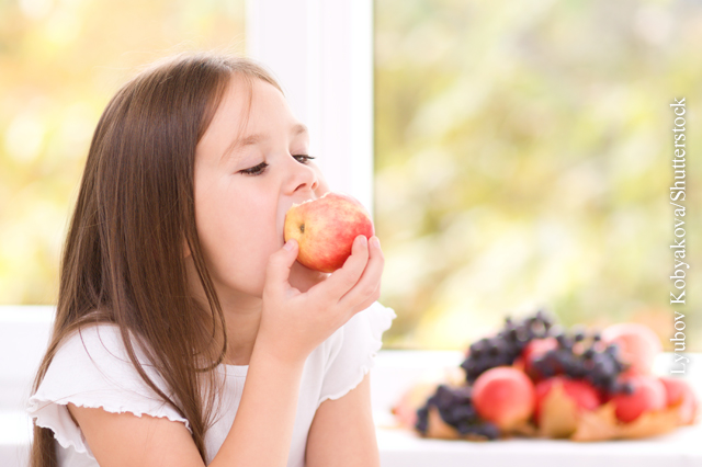 Je eher sich Kinder gesund ernähren, desto selbstverständlicher wird sie für das tägliche Leben.