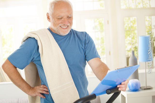 Auch im Rentenalter kann man sich fit laufen.