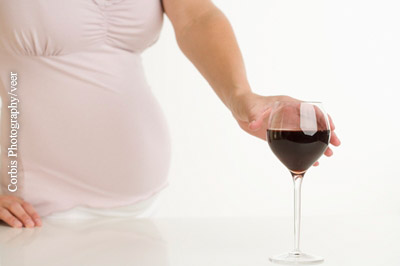 Auch kein Gläschen Wein: In der Schwangerschaft gilt totaler Alkoholverzicht.