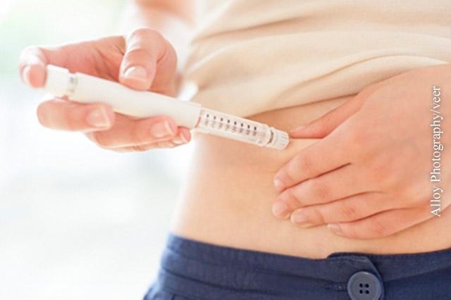 Insulin: Einstichstelle wechseln